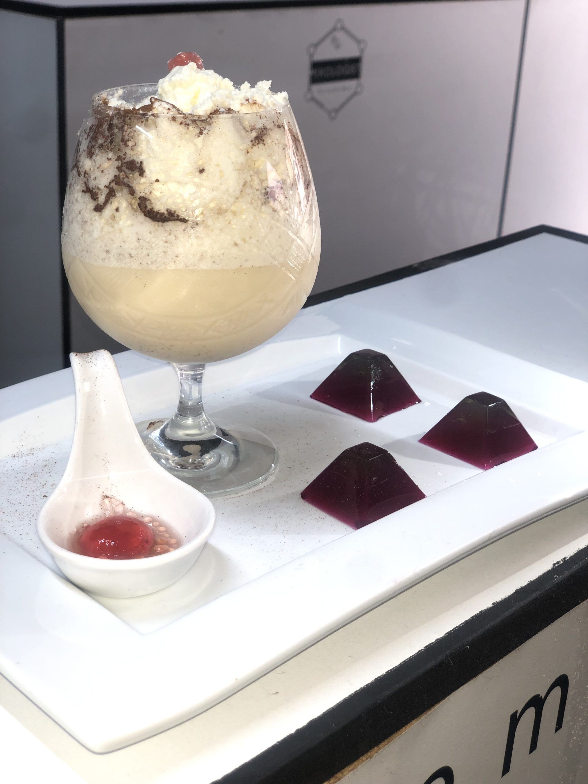 coctel espuma cocteleria molecular